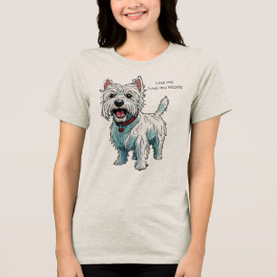 Ame-me, Ame o meu Westie, texto editável