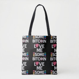 "Ame-me Um Pouco", Black Tote Bag