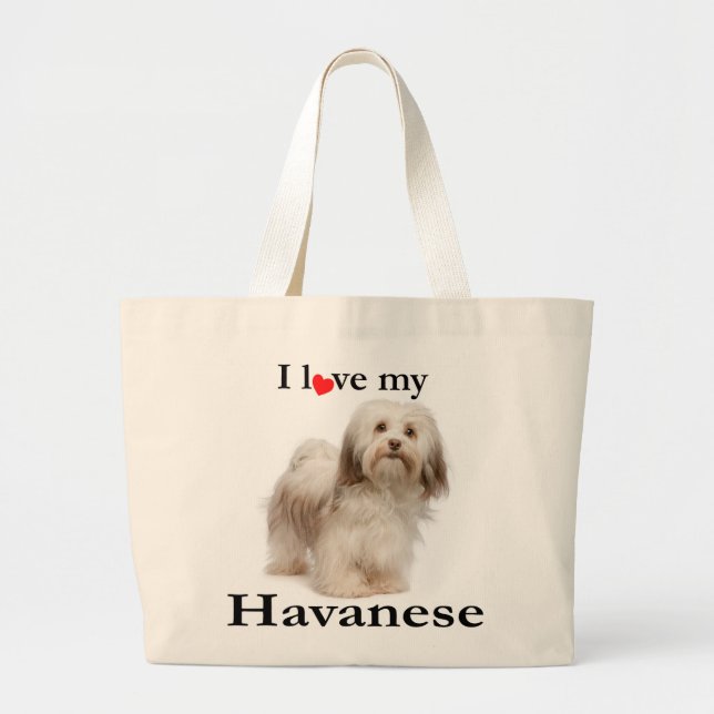 Ame meu bolsa de Havanese (Frente)