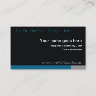 Ame meu cartão de negócios novo 2 do trabalho