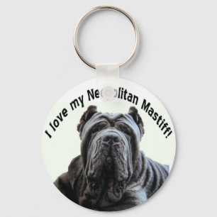 ame meu chaveiro do Mastiff de Neopolitan