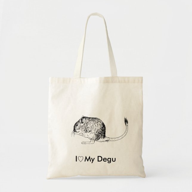 Ame meu Degu - o bolsa (Frente)
