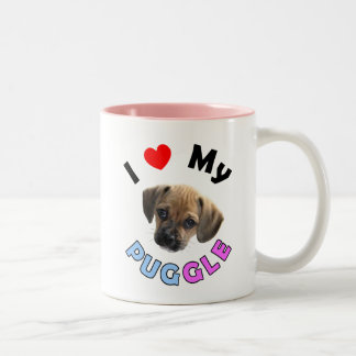 Ame minha caneca de Puggle