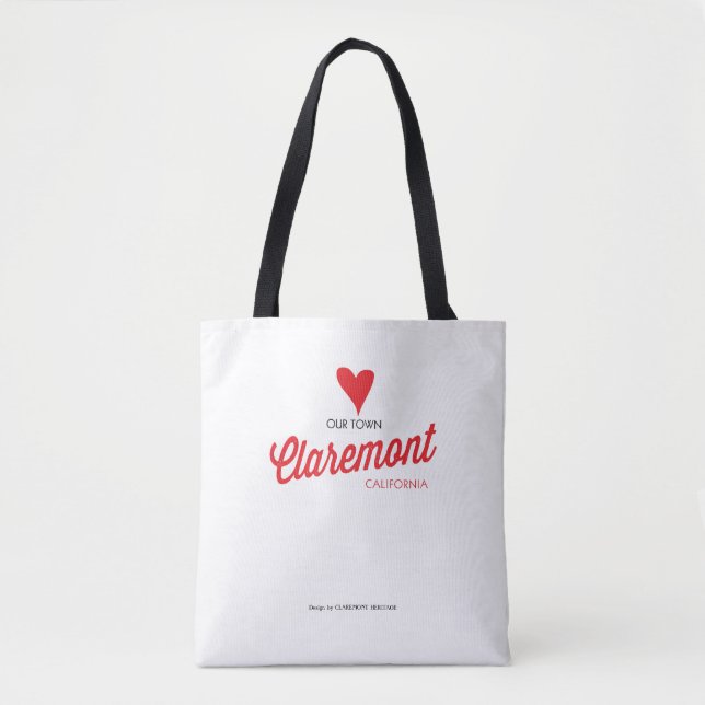 Ame Nossa Cidade, Claremont CA - Tote Bag (Frente)