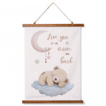 Ame-o à Lua e Volta - Parede Adorável do Urso