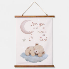Ame-o à Lua e Volta - Parede Adorável do Urso