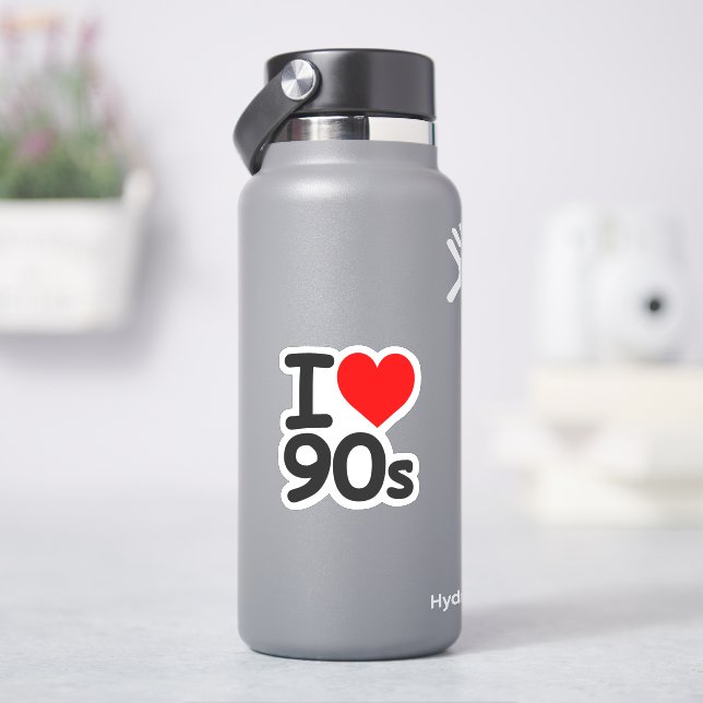 Ame o adesivo dos anos 90 (HidroFlask)