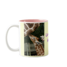 Ame-o Mama Girafa Caneca
