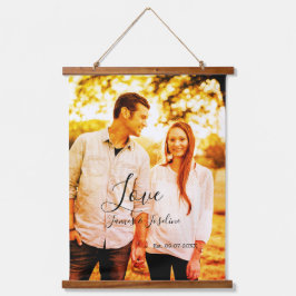 Ame o nome da adição de fotos. Casal de casamento