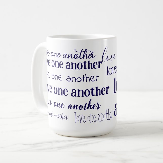 Ame o próximo caneca de café (Frente Esquerda)
