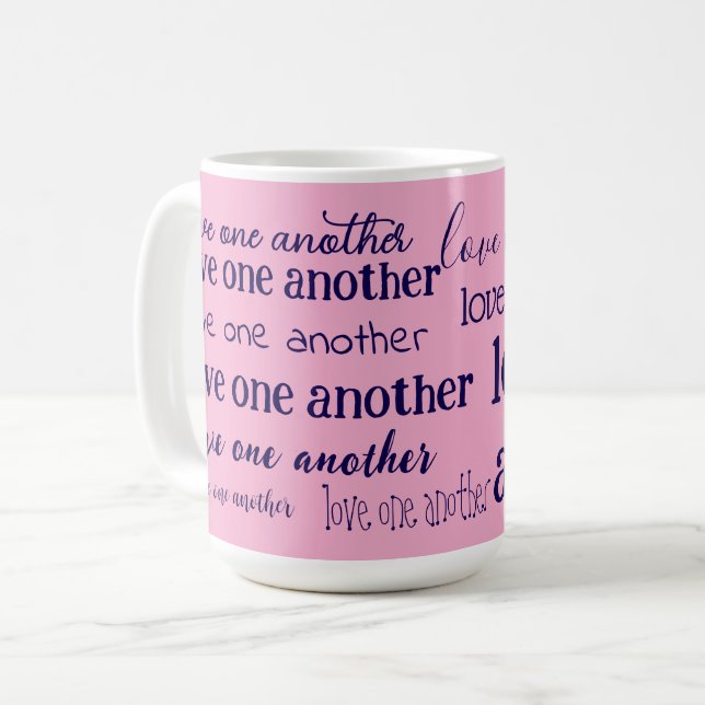 Ame o próximo caneca de café (Frente Esquerda)