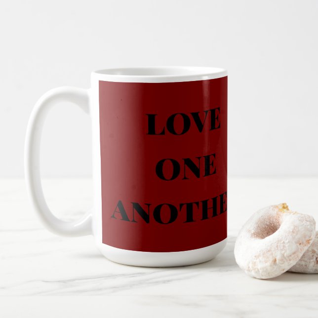 Ame o próximo caneca de café (Com Donut)