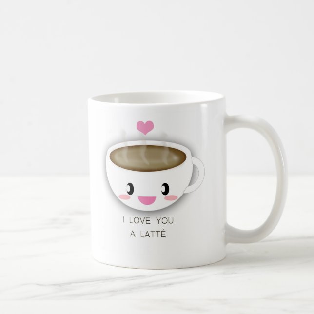 Ame-o uma caneca de Latté (Direita)