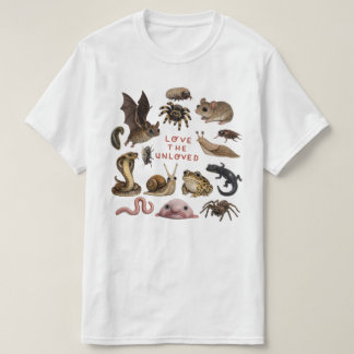 Ame os Não Amados , Camiseta de Animal Estranho Fo