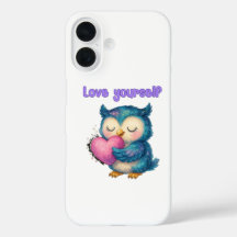 Ame-se - iPhone 16 Inspiracional Caso