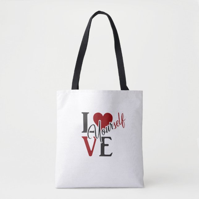 Ame-se Tote Bag (Frente)