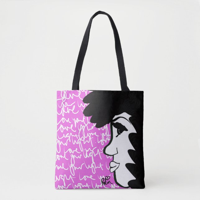 Ame suas bolsas de canvas leves (Frente)