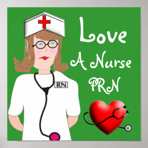 Ame um poster da enfermeira PRN