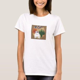Ame uma camisa cabida boneca das mulheres do