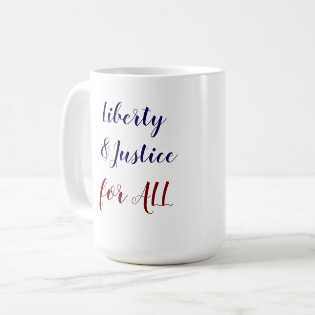 Ame uns aos outros caneca de café (Frente Esquerda)