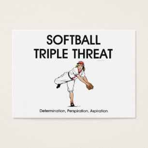 Ameaça SUPERIOR triplicar-se do softball