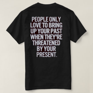 Ameaçar com a sua camiseta atual