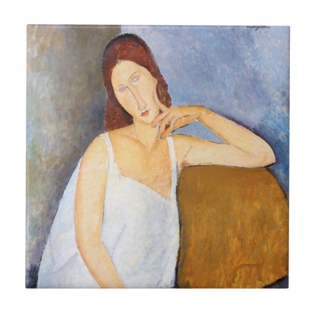 Amedeo Modigliani - Jeanne Hebuterne (Frente)