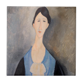 Amedeo Modigliani - Jovem Mulher de Azul