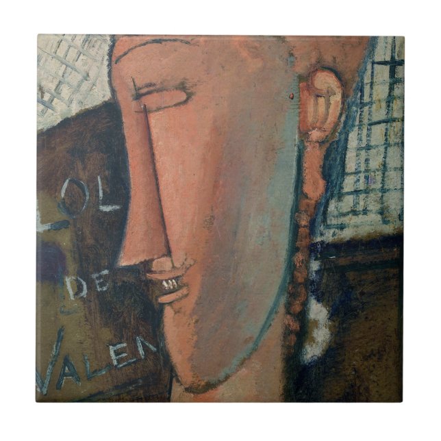 Amedeo Modigliani - Lola de Valence (Frente)