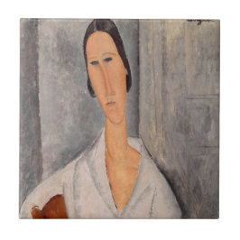 Amedeo Modigliani - Madame Hanka Zborowska Lening