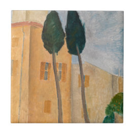 Amedeo Modigliani - Prensas e Casas em Cagnes