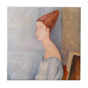 Amedeo Modigliani - Retrato Jeanne Hebuterne #3