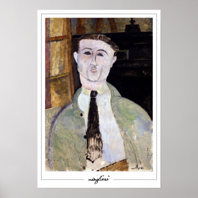 Amedeo Modigliani Zedign Art Poster #352 (Frente)