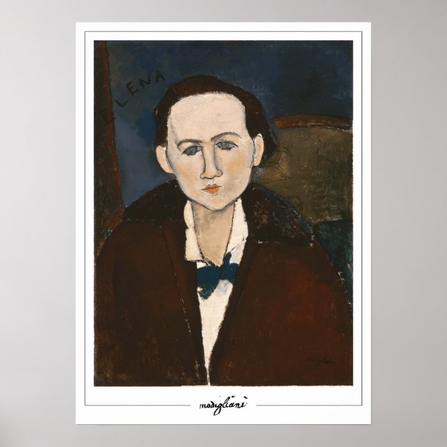 Amedeo Modigliani Zedign Art Poster nº 142 (Frente)