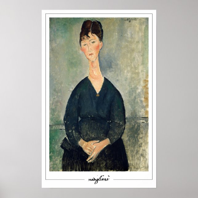 Amedeo Modigliani Zedign Art Poster nº 15 (Frente)