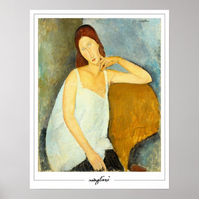 Amedeo Modigliani Zedign Art Poster nº 17 (Frente)