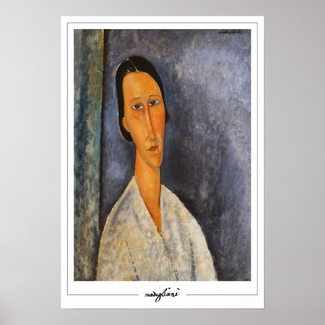 Amedeo Modigliani Zedign Art Poster nº 184 (Frente)