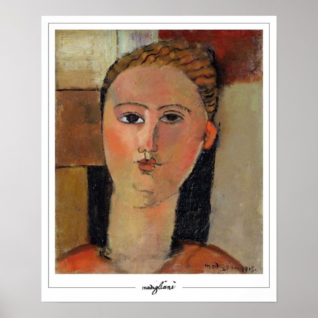 Amedeo Modigliani Zedign Art Poster nº 269 (Frente)