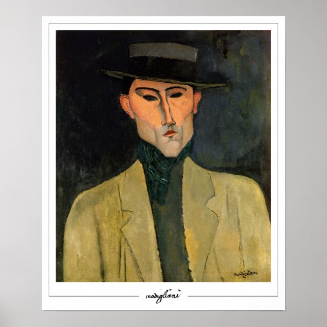 Amedeo Modigliani Zedign Art Poster nº 273 (Frente)