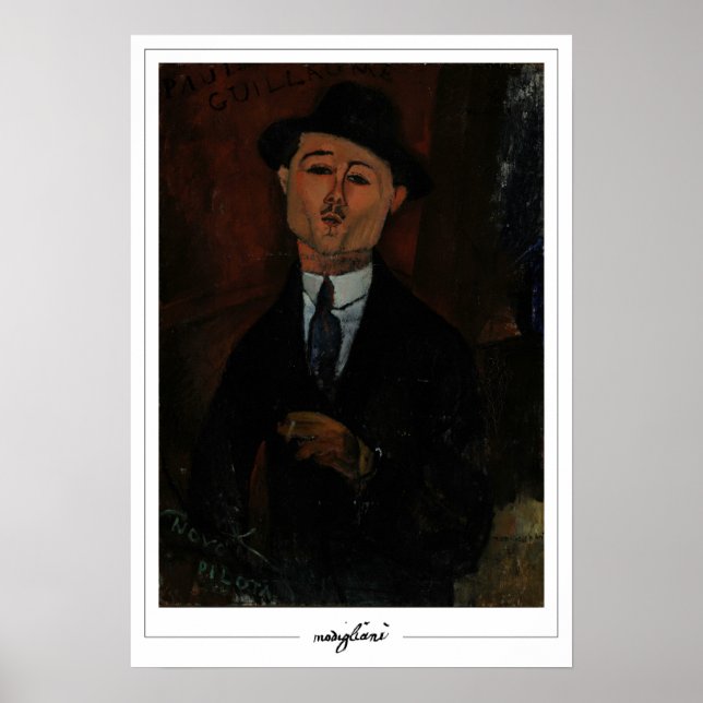Amedeo Modigliani Zedign Art Poster nº 311 (Frente)