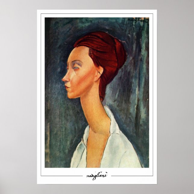 Amedeo Modigliani Zedign Art Poster nº 70 (Frente)