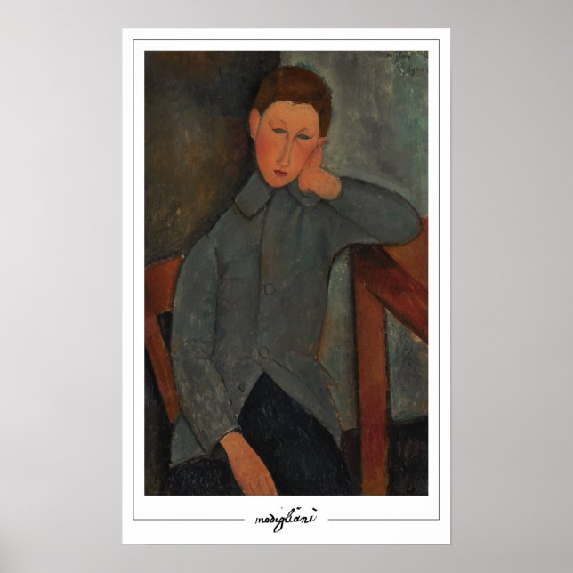 Amedeo Modigliani Zedign Art Poster nº 96 (Frente)
