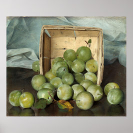 Ameixas Verdes - Joseph Decker Fine Art Poster