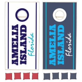 Amelia Island Florida Cornhole Set