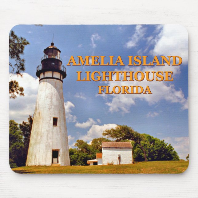 Amelia Island Lighthouse, Florida Mousepad (Frente)