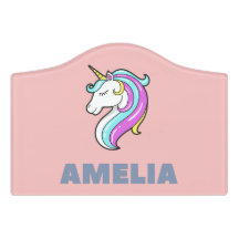 Amelia Unicorn - Sinal de Porta