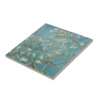 Amêndoa em flor por Vincent Van Gogh