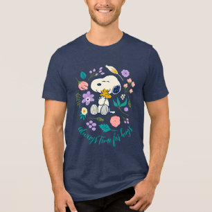 Amendoins Em Sangue Snoopy & Woodstock Flower Hu