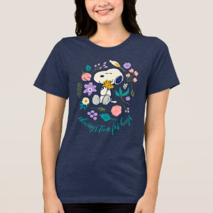 Amendoins Em Sangue   Snoopy & Woodstock Flower Hu
