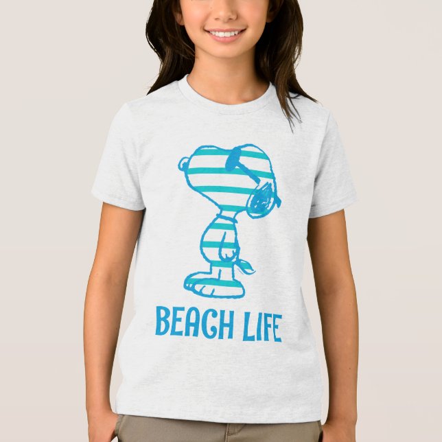 Amendoins | Óculos de sol com riscas cianas esnopi (Frente)